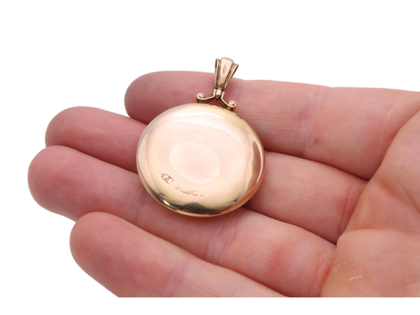 Antique 9ct Gold Pendant Locket