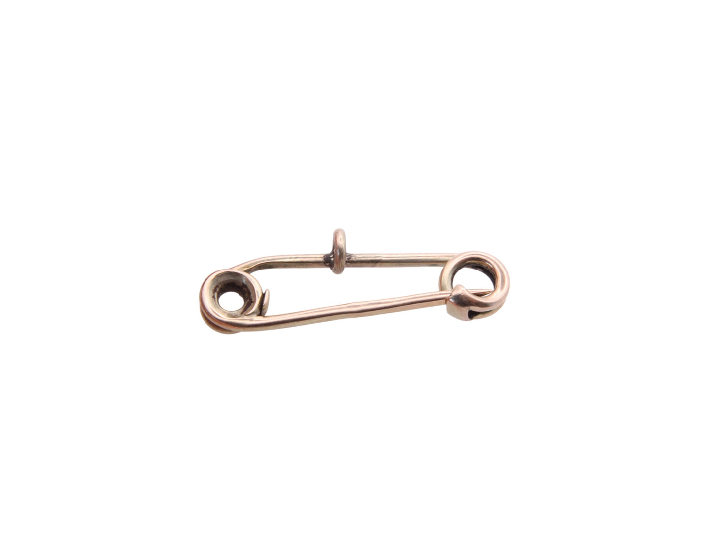 Antique 9ct Gold Safety Pin