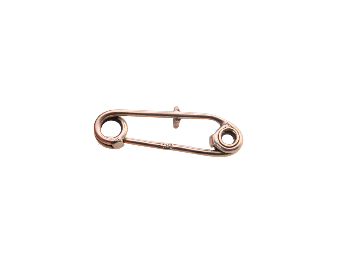 Antique 9ct Gold Safety Pin