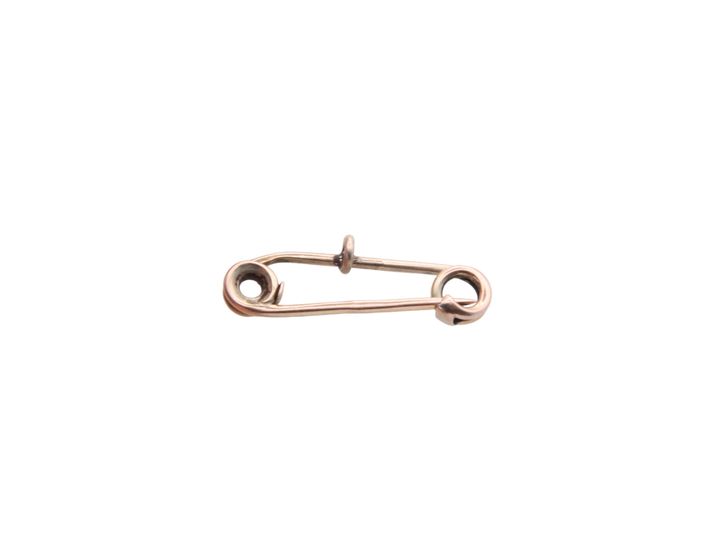 Antique 9ct Gold Safety Pin