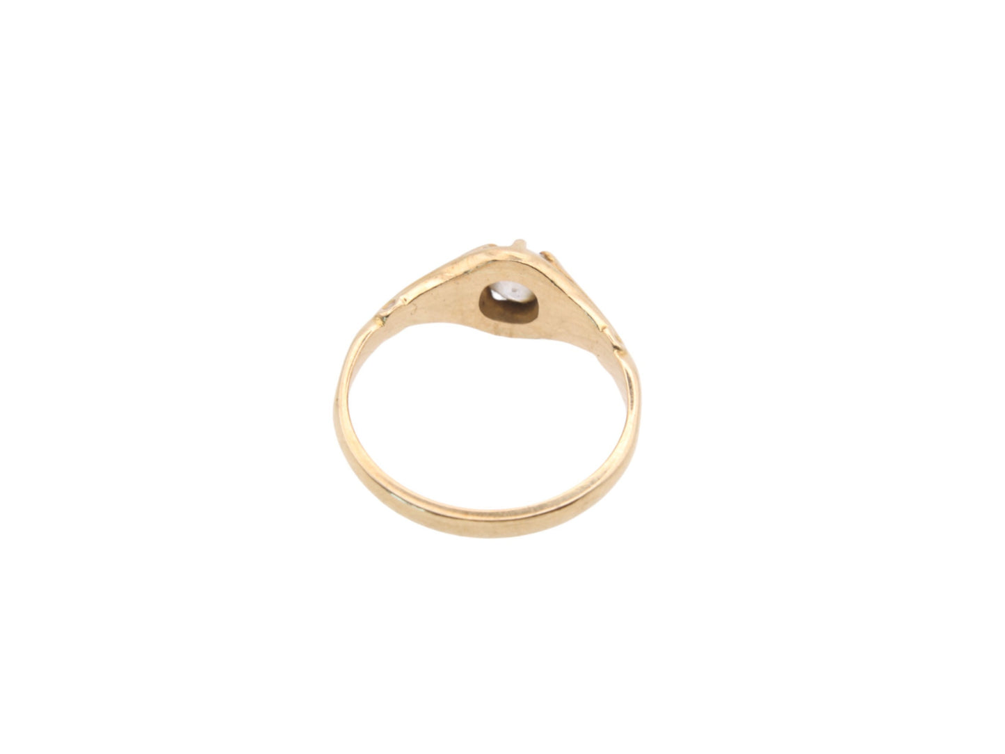 Antique 18ct Yellow Gold Diamond Ring .3ct