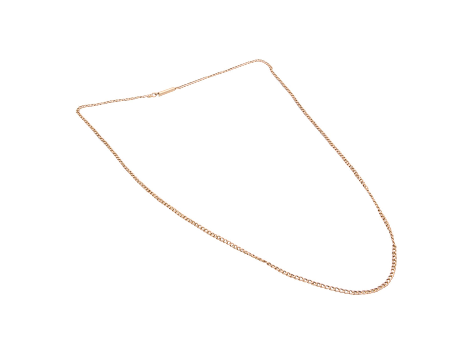 Antique 15ct Gold Curb Link Necklace