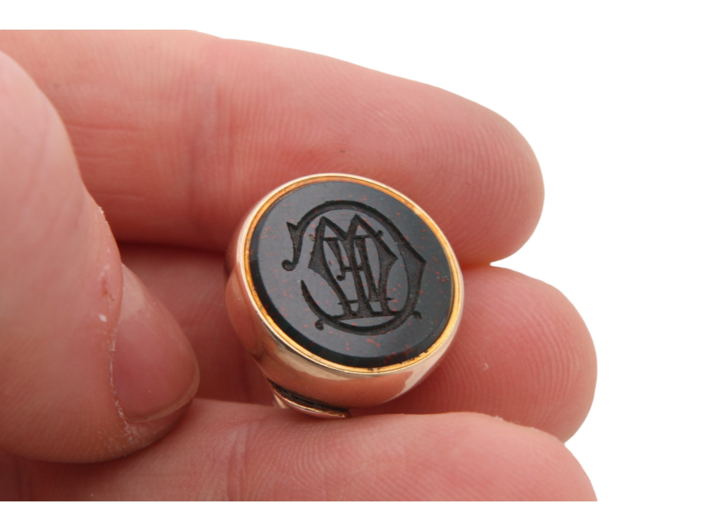 Antique 9ct Gold Mouse Pendant Fob