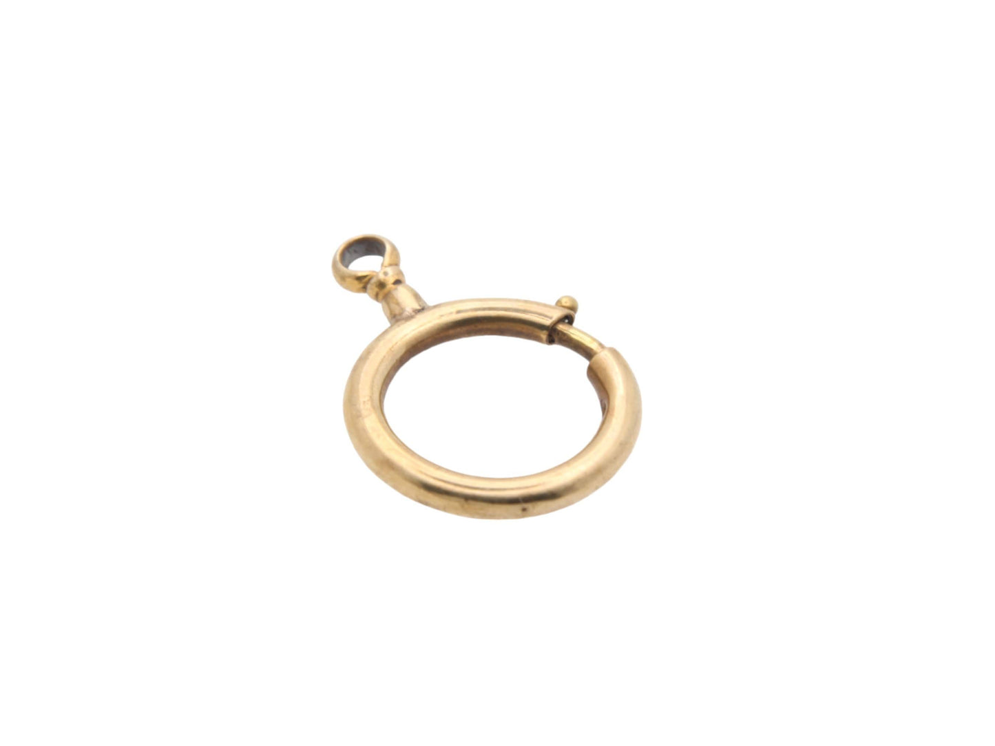 Antique Large 9ct Rolled Gold Bolt Clasp