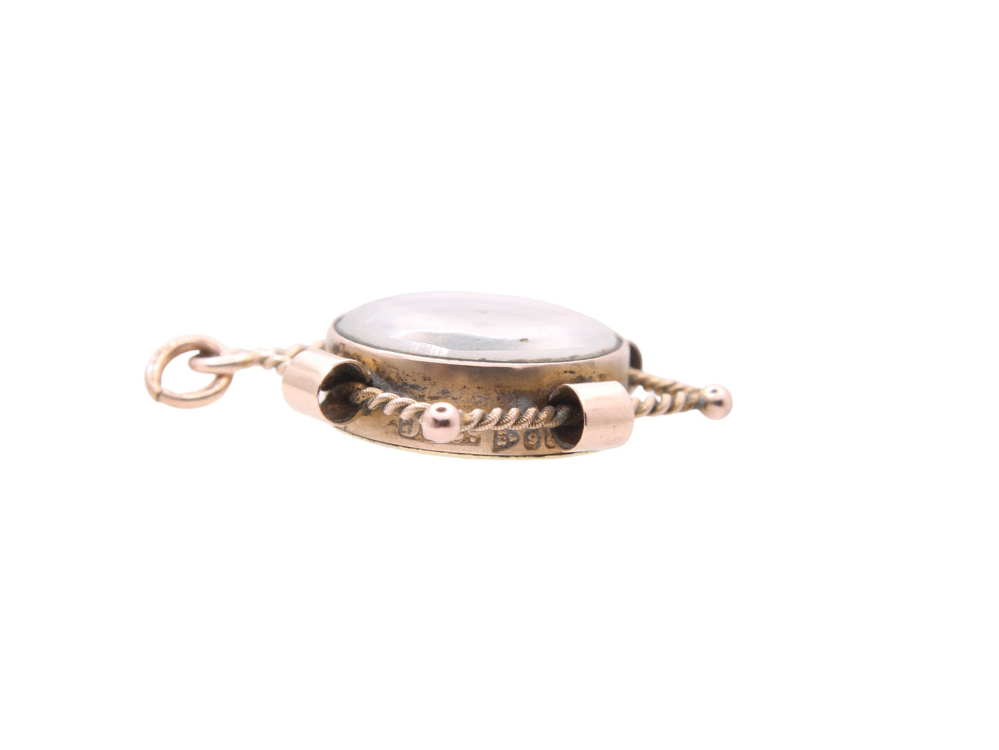 Antique Edwardian 9ct Gold Compass Pendant