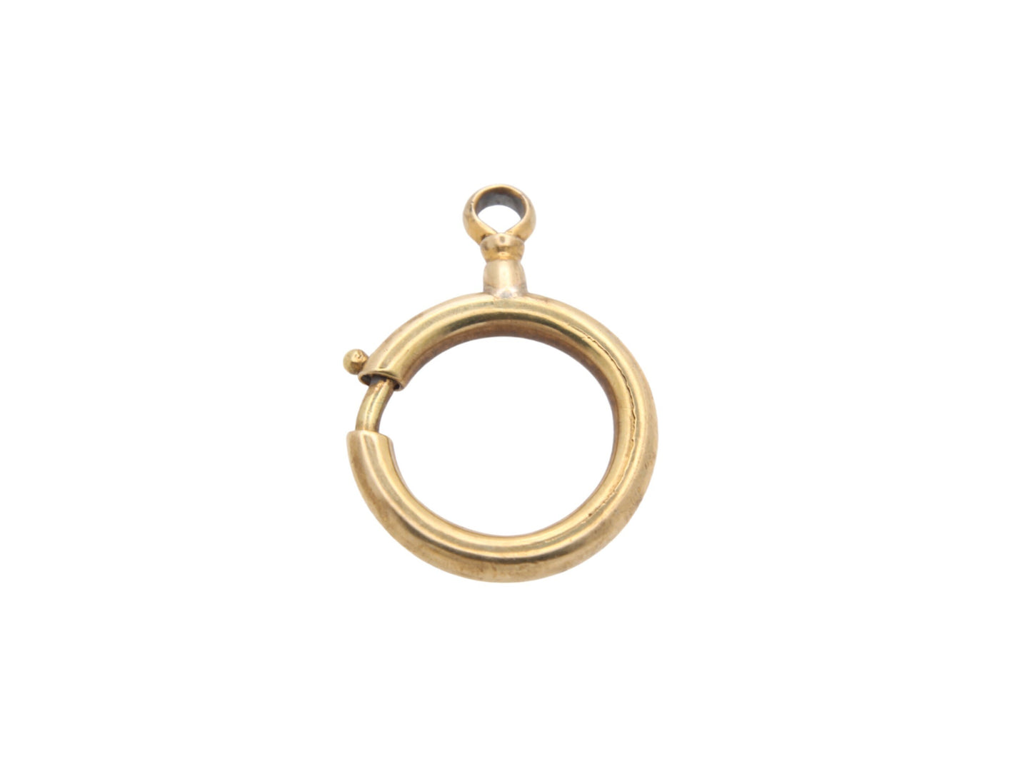 Antique Large 9ct Rolled Gold Bolt Clasp