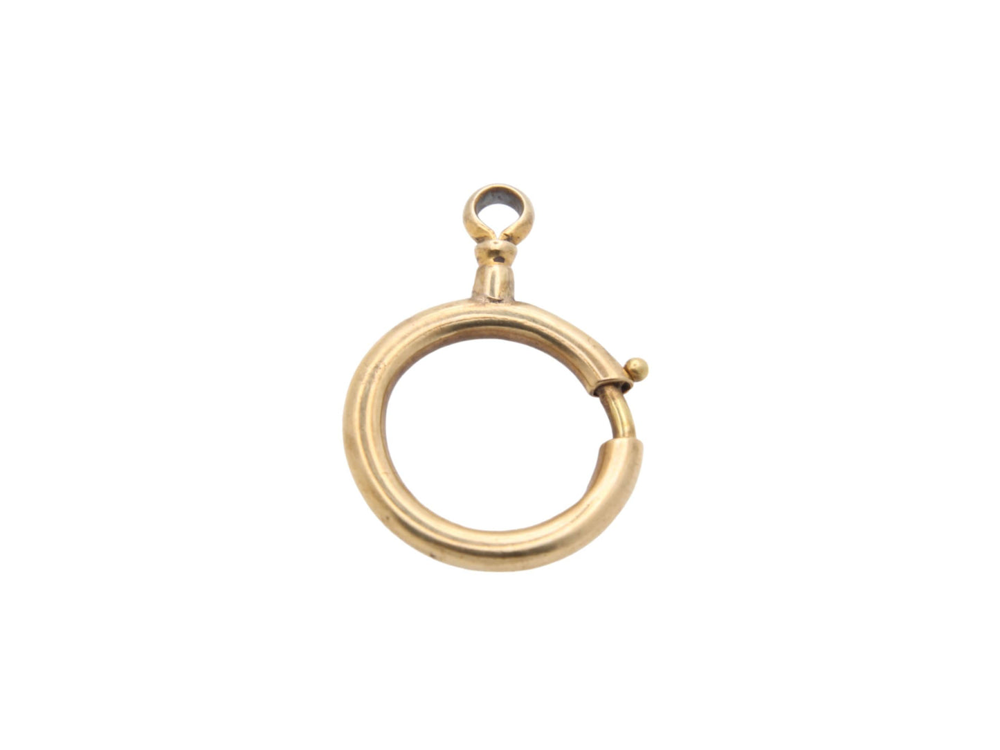 Antique Large 9ct Rolled Gold Bolt Clasp