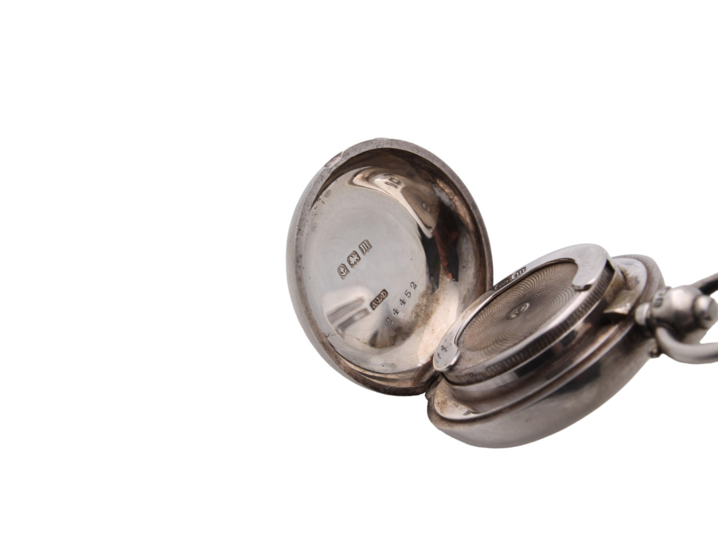 Antique Edwardian Sterling Silver A.L.D Dennison Sovereign Holder Case