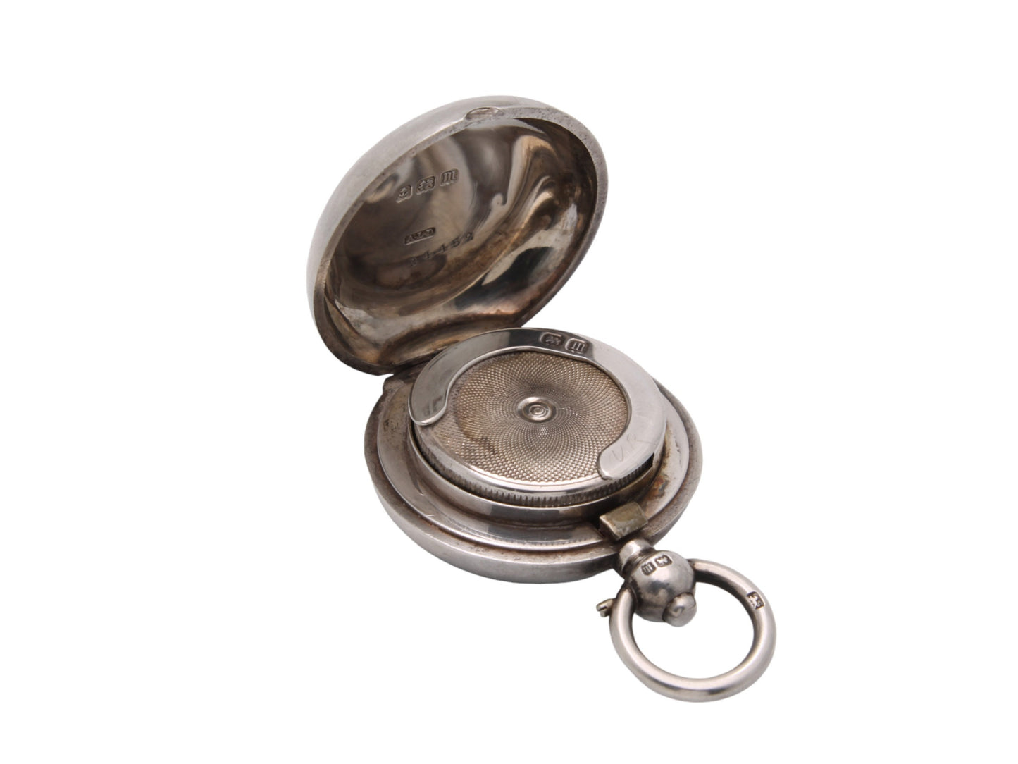 Antique Edwardian Sterling Silver A.L.D Dennison Sovereign Holder Case