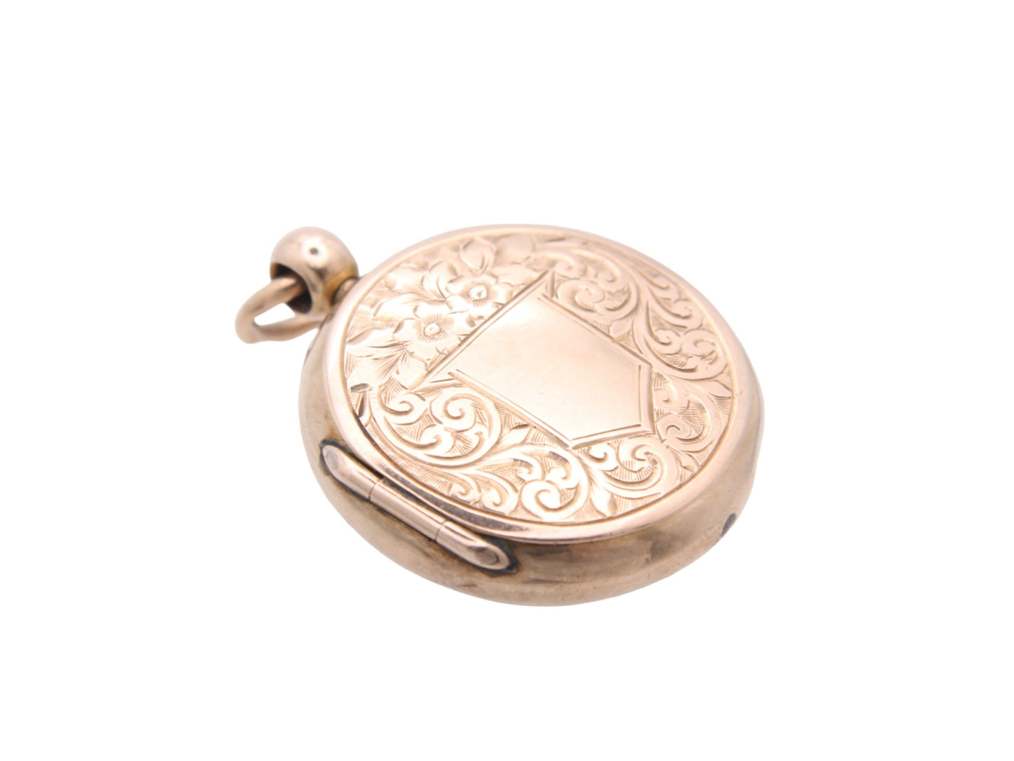 Antique 9ct Gold Double Spinner Locket