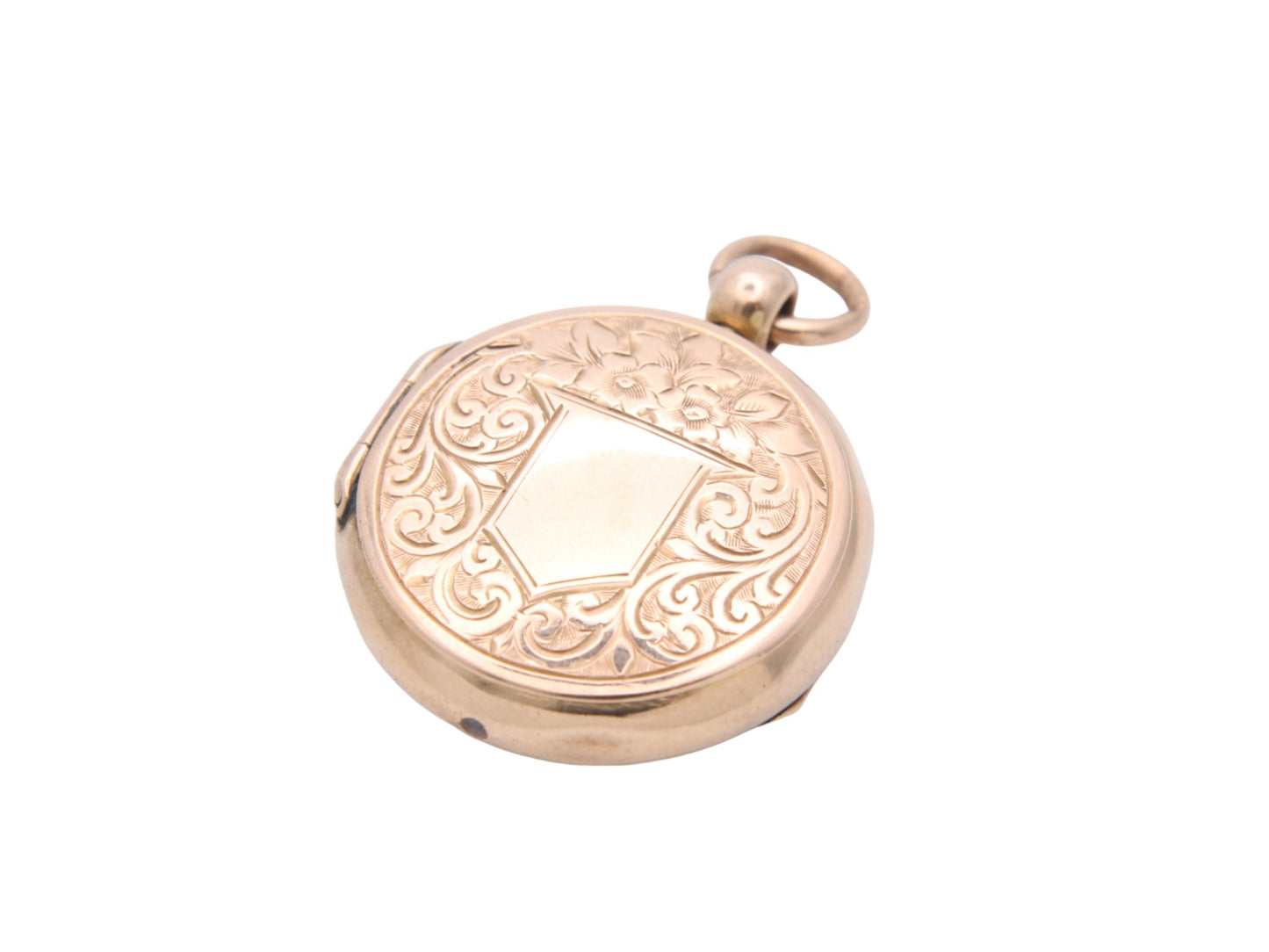 Antique 9ct Gold Double Spinner Locket