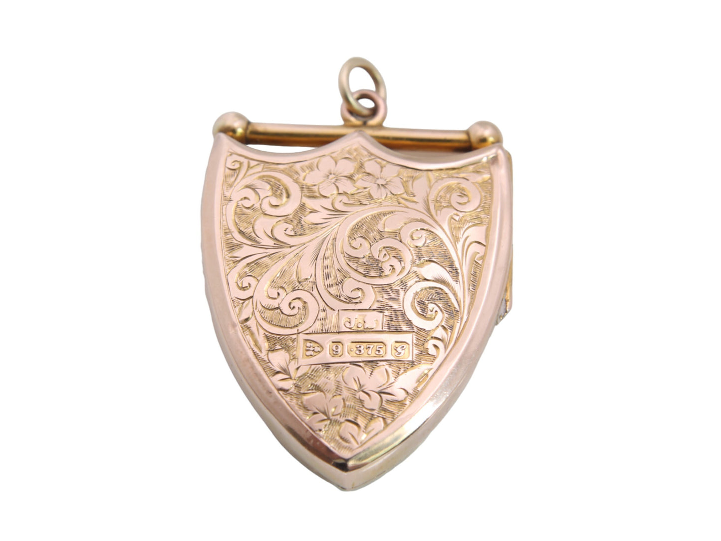 Antique 9ct Gold Shield Locket