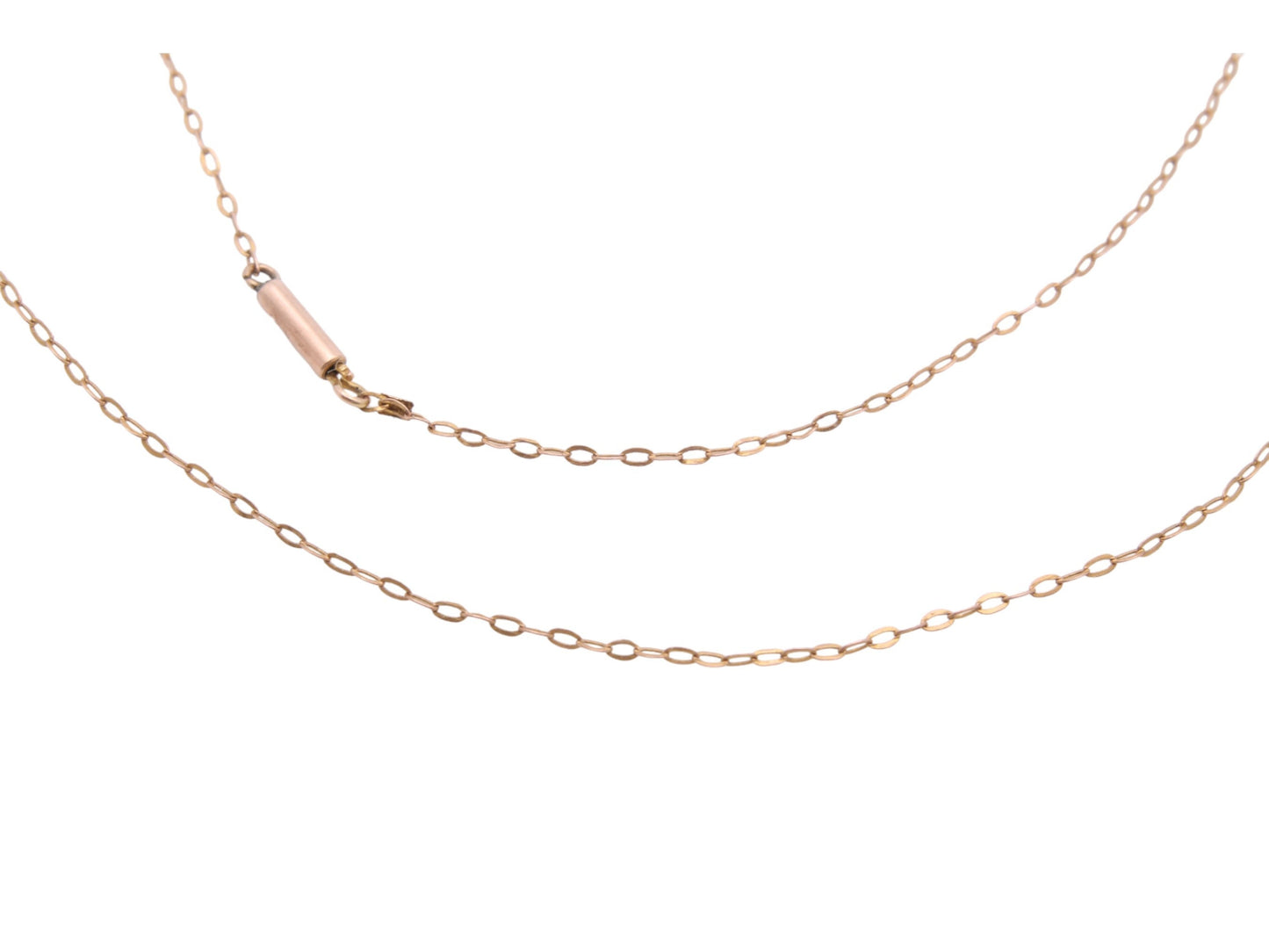 Antique 9ct Gold Dainty Necklace