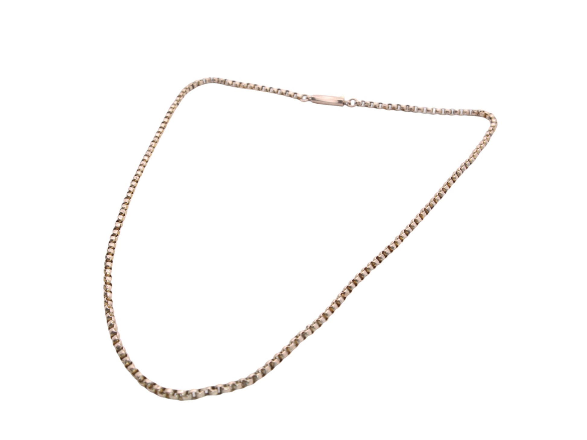 Antique-9ct-Gold-Belcher-Link-Necklace
