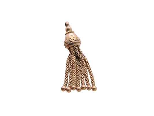 Antique 15ct Gold Tassel Pendant Charm