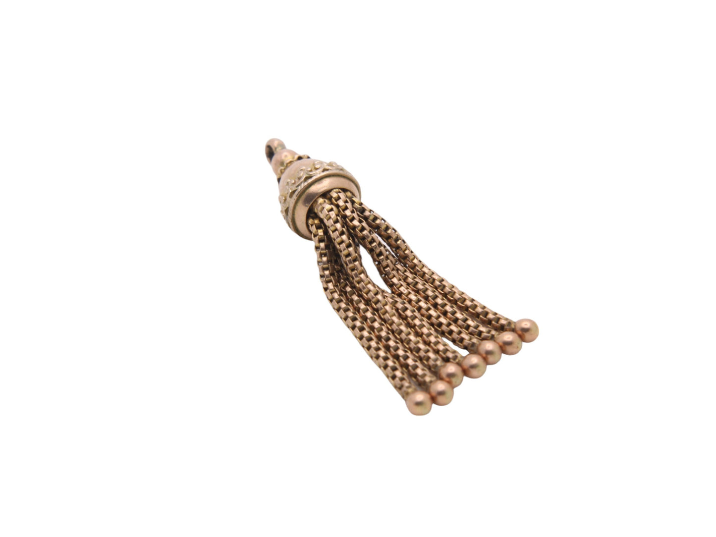 Antique 15ct Gold Tassel Pendant Charm