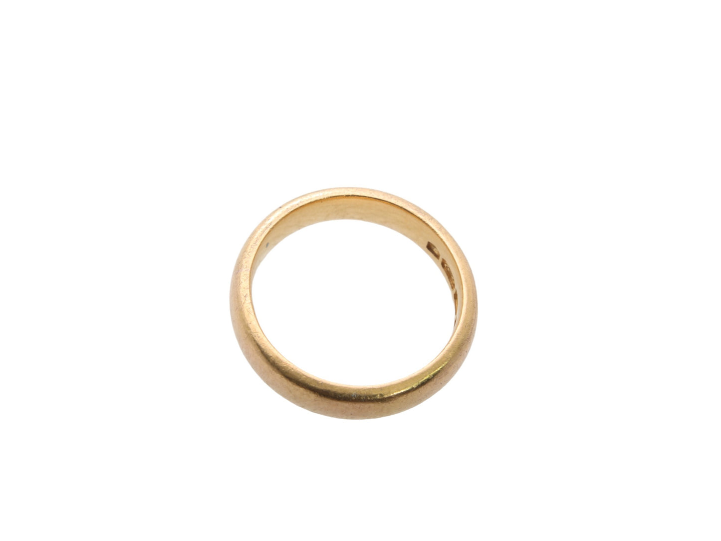 Vintage 22ct Gold Wedding Band Ring, 8.6g, 1954