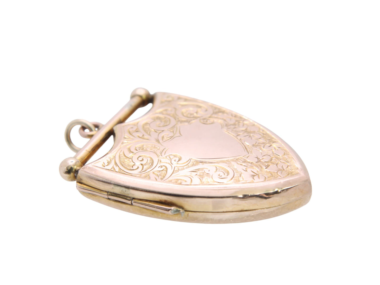 Antique 9ct Gold Shield Locket