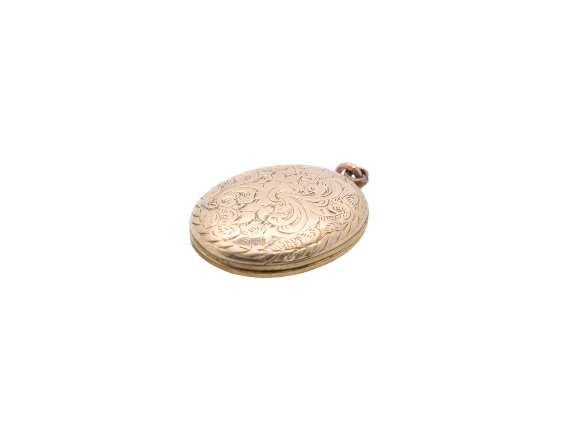 Antique-Victorian-9ct-Gold-Decorative-Locket