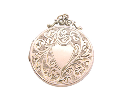 Antique 9ct Gold Decorative Locket