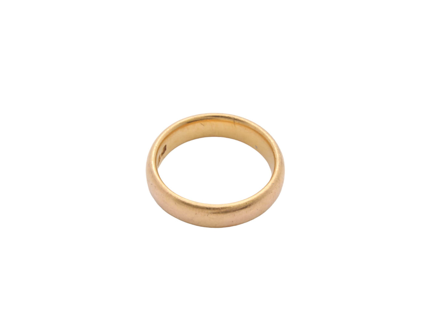 Vintage 22ct Gold Wedding Band Ring, 8.6g, 1954