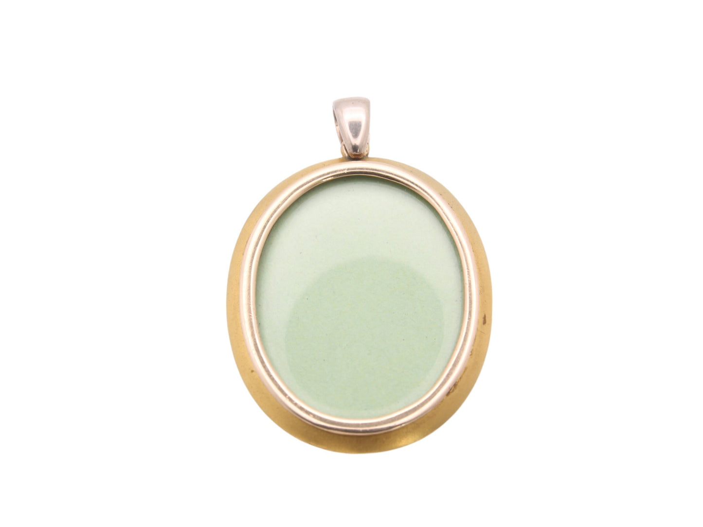 Antique 18ct Gold Old Cut Diamond Locket Pendant, 13g
