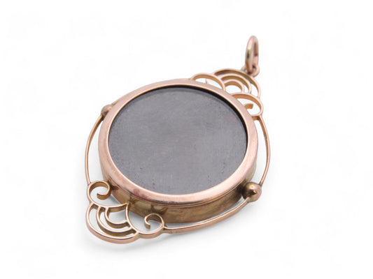 Antique 9ct Gold Locket Pendant