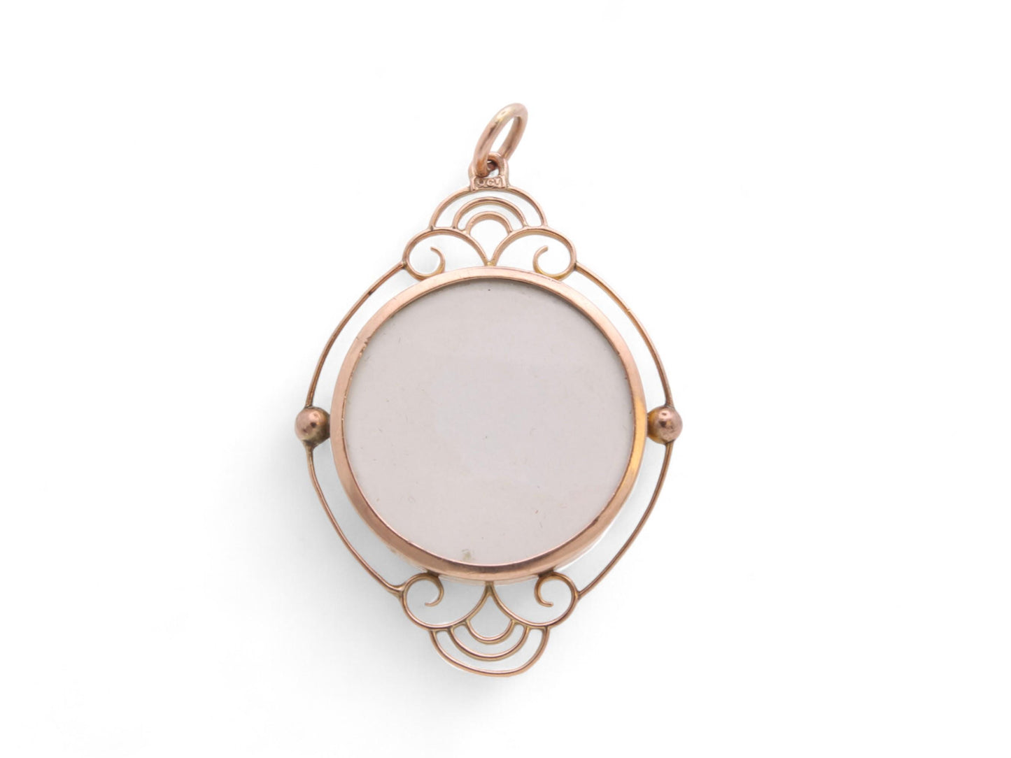 Antique 9ct Gold Locket Pendant