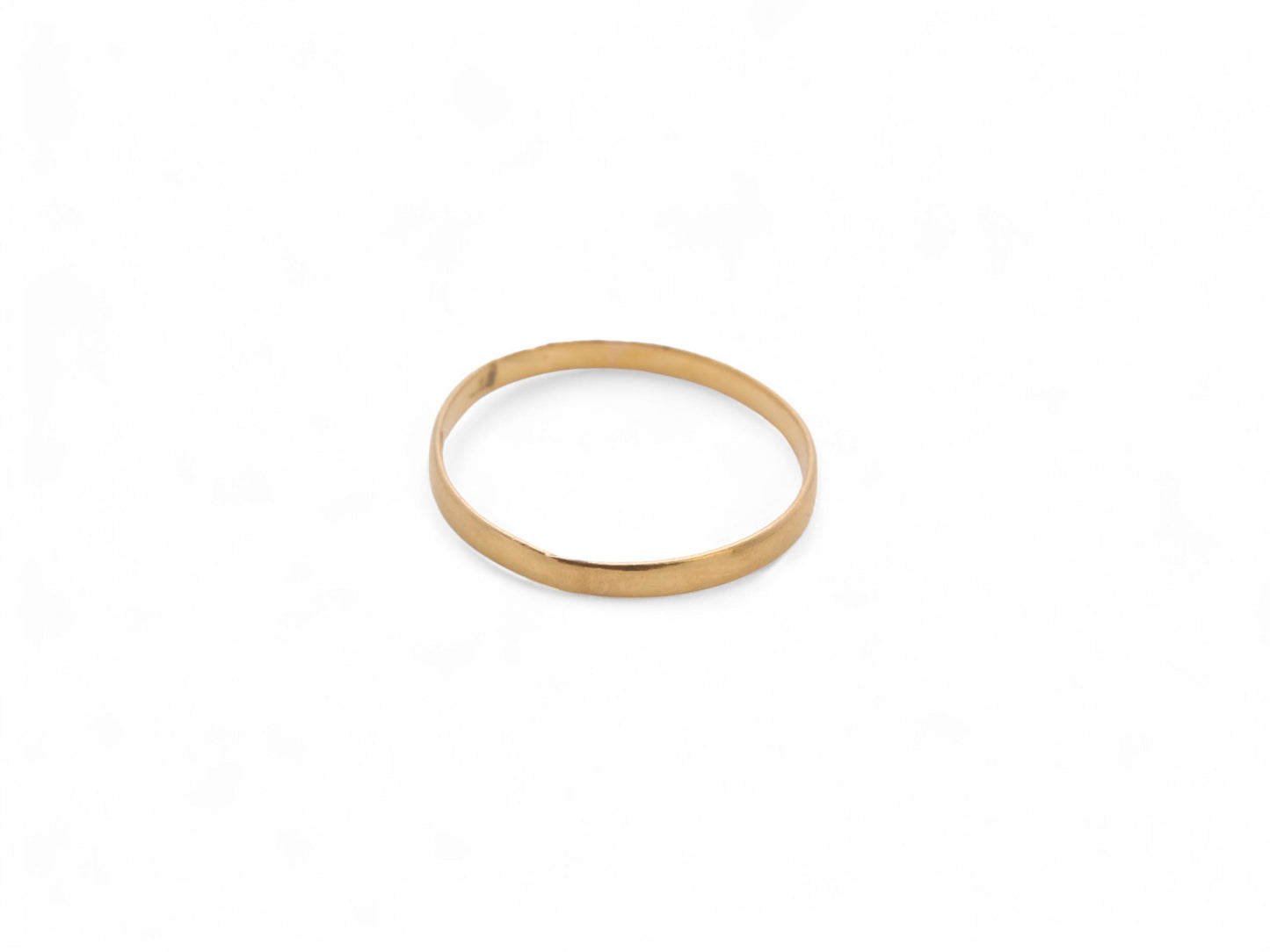 Antique 22ct Gold Wedding Ring, 1862