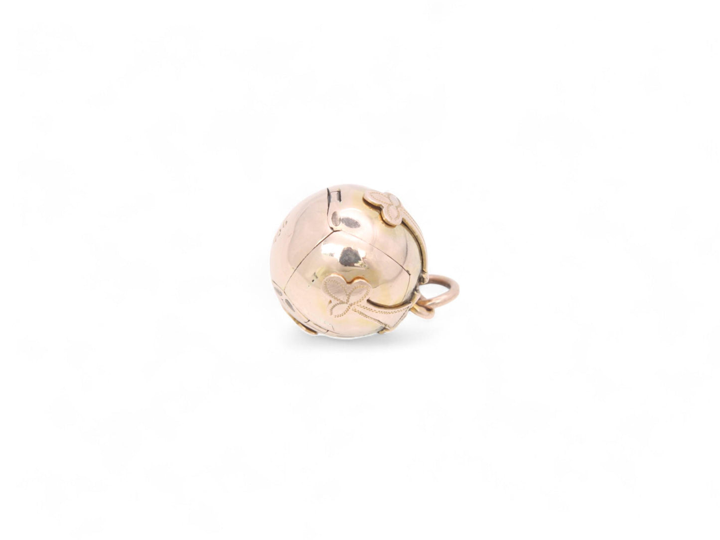 Antique 9ct Gold Masonic Opening Orb Puzzle