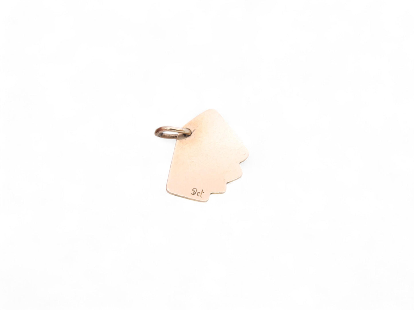 Vintage 9ct Gold Enamel Playing Cards Charm