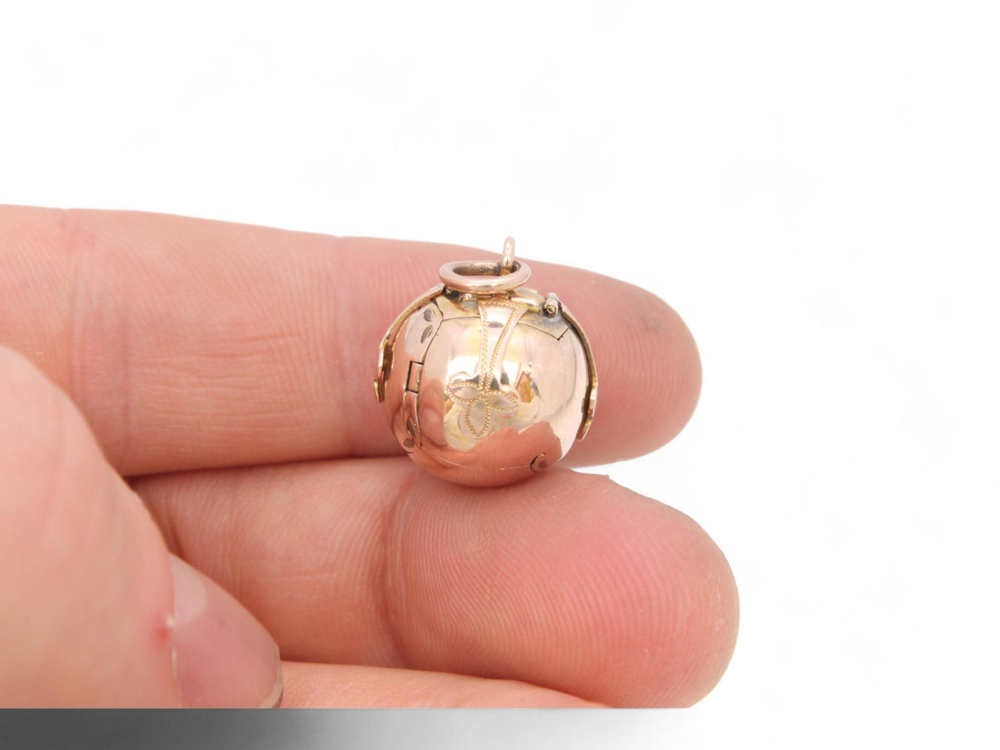 Antique 9ct Gold Masonic Opening Orb Puzzle