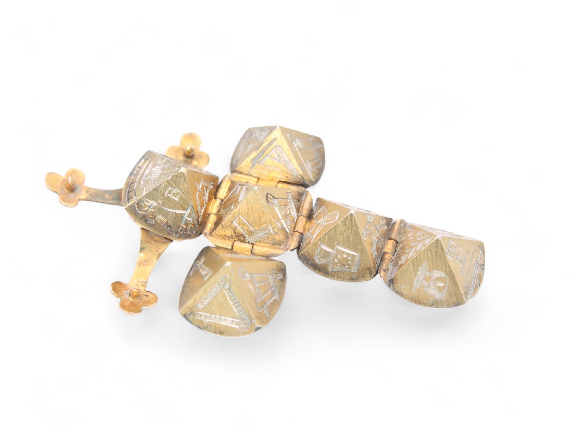 Antique-9ct-Gold-Masonic-Opening-Orb-Puzzle