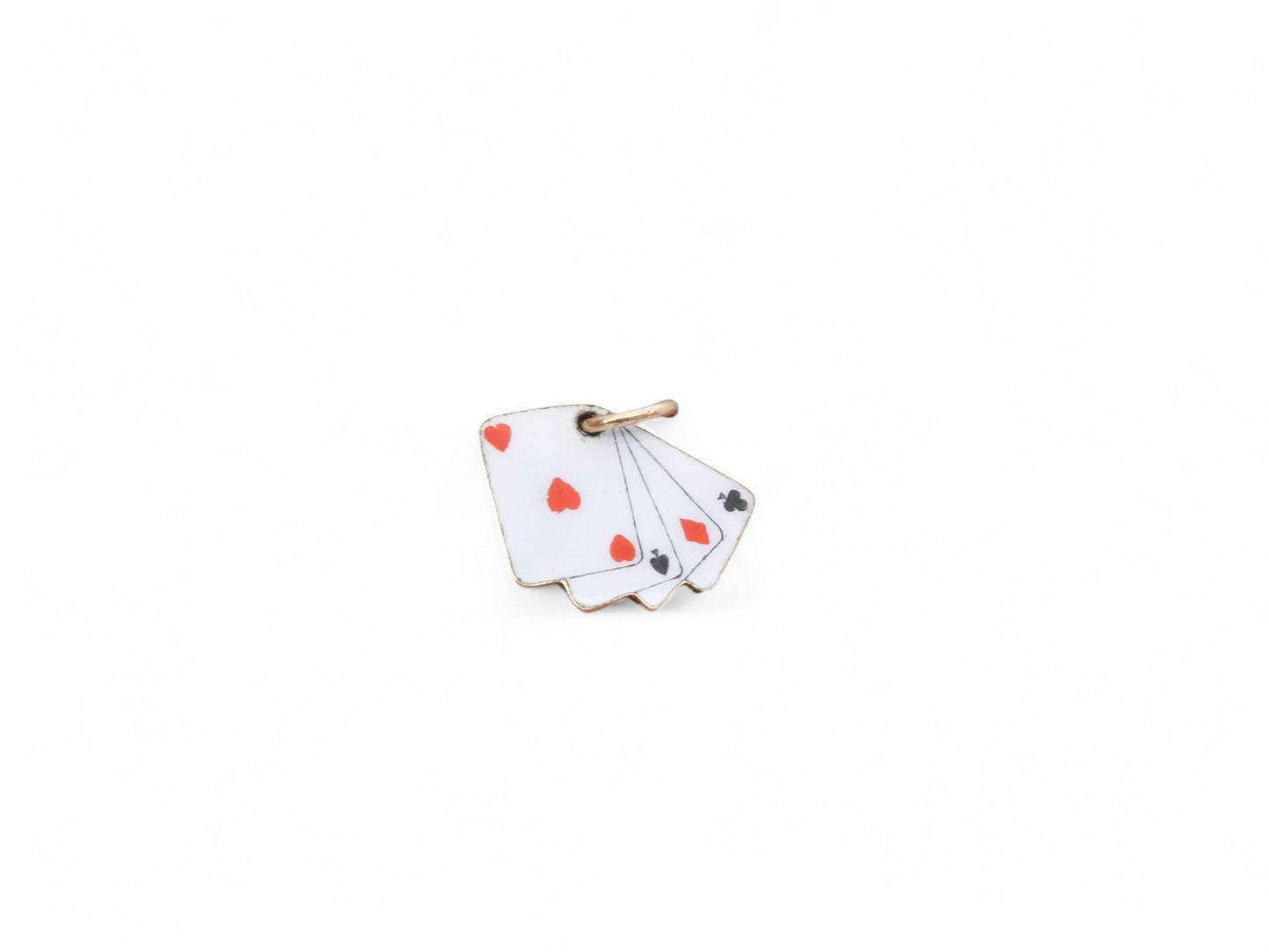Vintage-9ct-Gold-Enamel-Playing-Cards-Charm