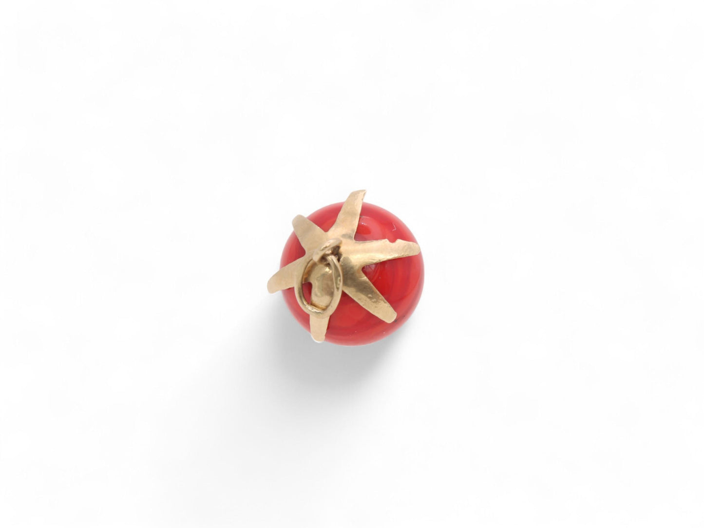 Vintage 9ct Gold Novelty Tomato Charm
