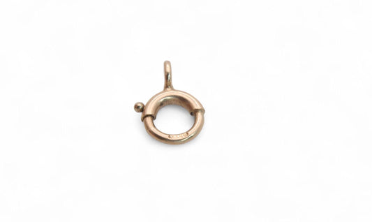 Antique 9ct Gold Small Bolt Ring Clasp