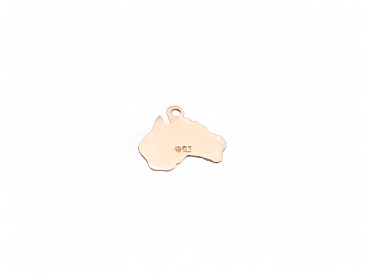 Antique 9ct Gold Australia Country Charm