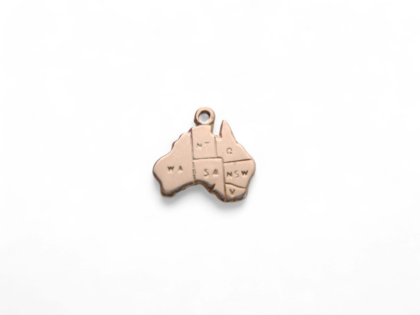 Antique 9ct Gold Australia Country Charm