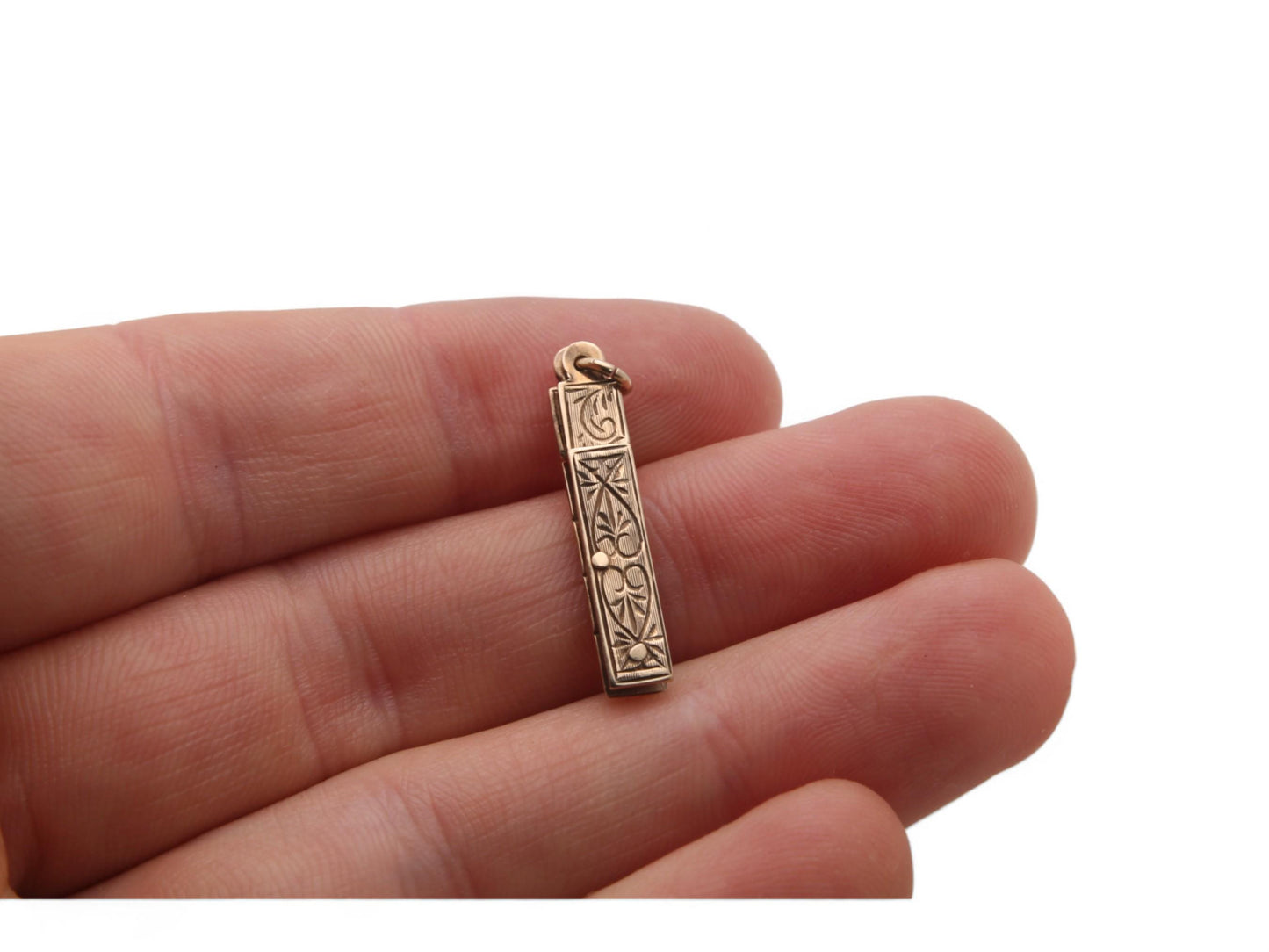 Antique 9ct Gold Folding Masonic Pendant