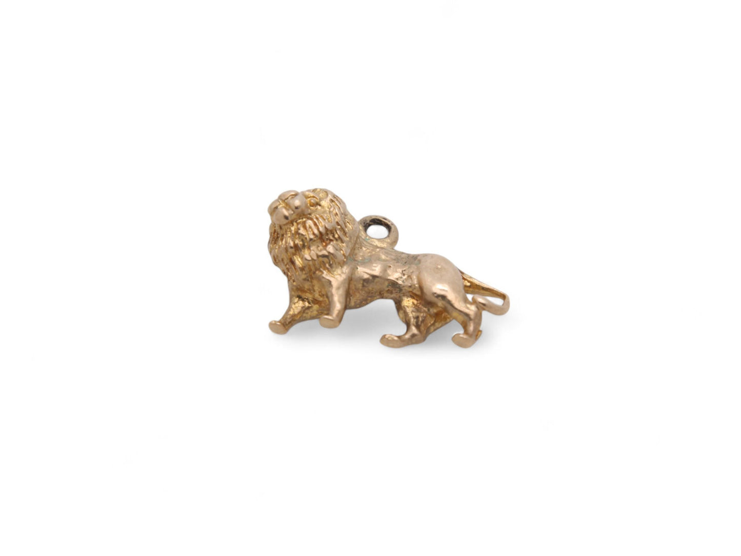 Vintage 9ct Gold Lion Charm, 3.3g