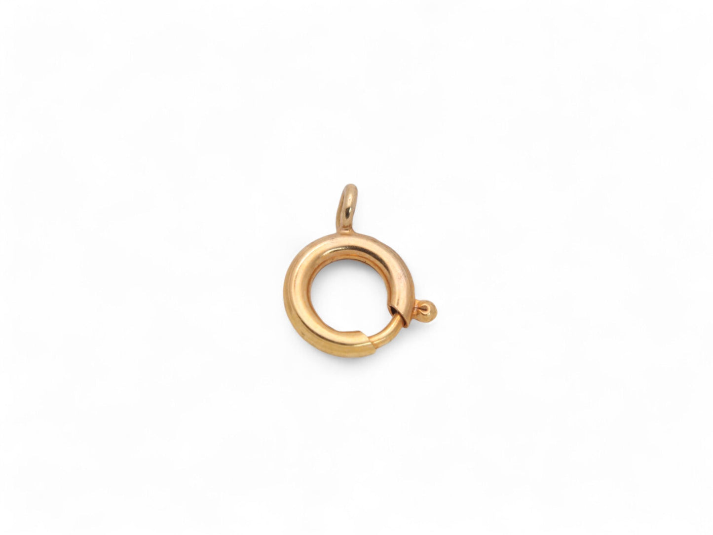 Antique 9ct Rolled Yellow Gold Bolt Clasp, 9mm