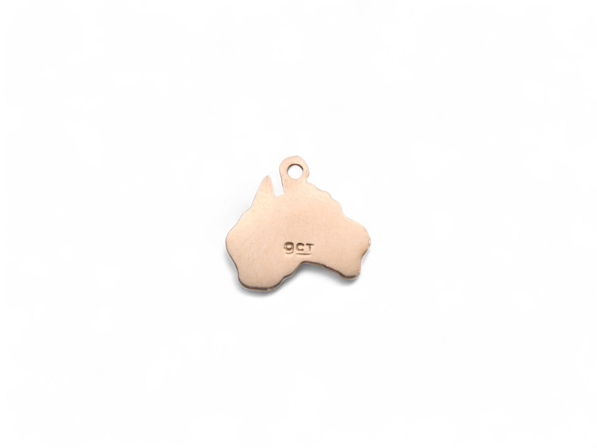 Antique 9ct Gold Australia Country Charm
