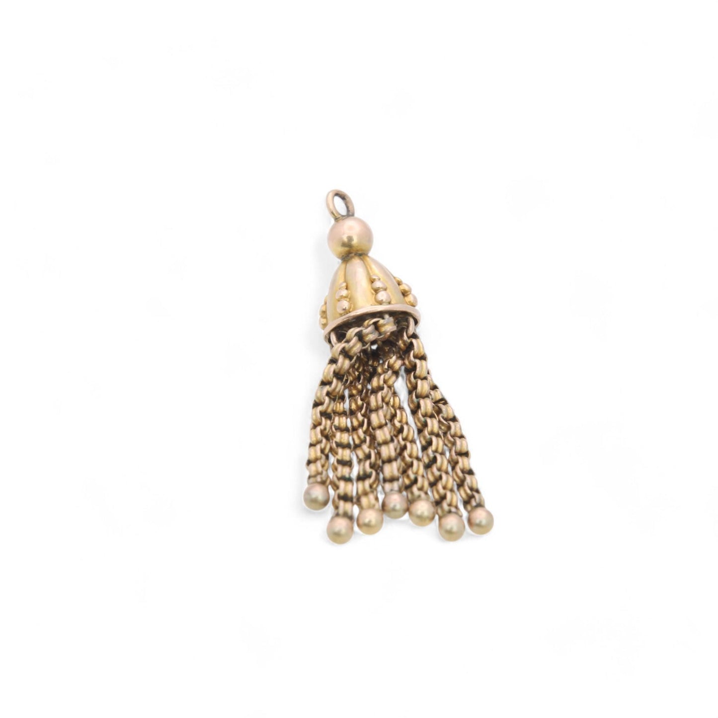 Antique 9ct Gold Tassel Pendant