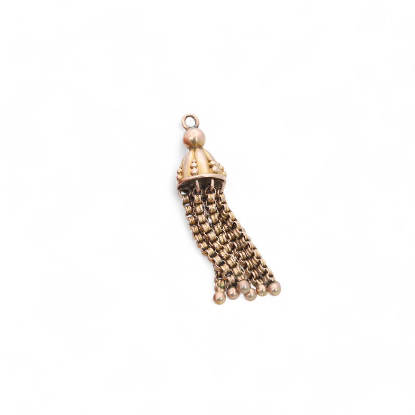 Antique 9ct Gold Tassel Pendant