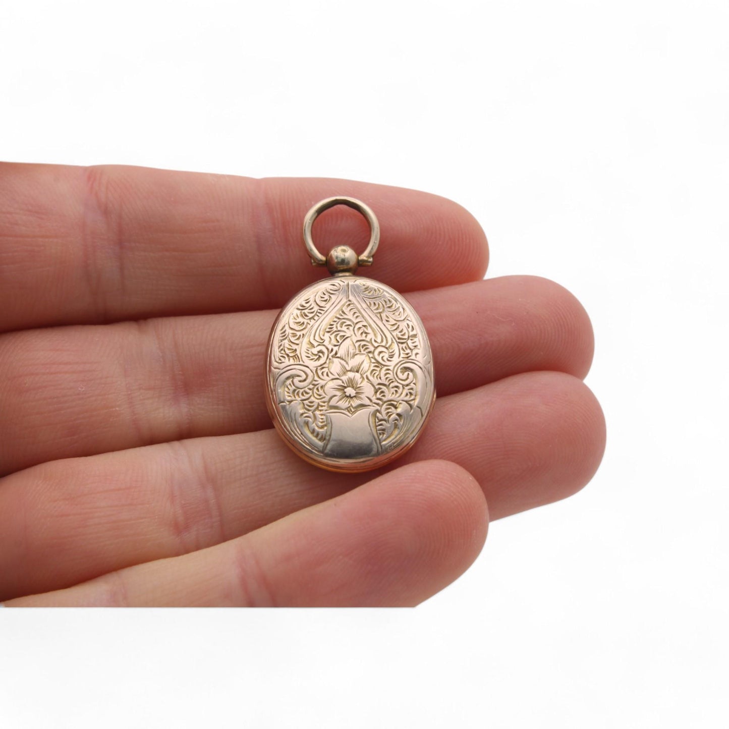 Antique 9ct Gold Decorative Locket