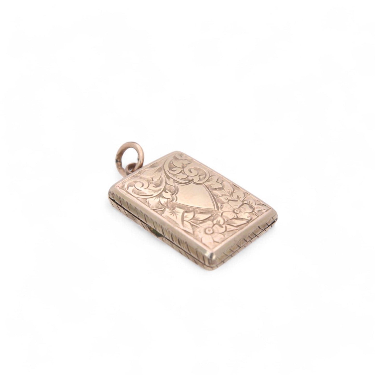 Antique 9ct Gold Chased Locket
