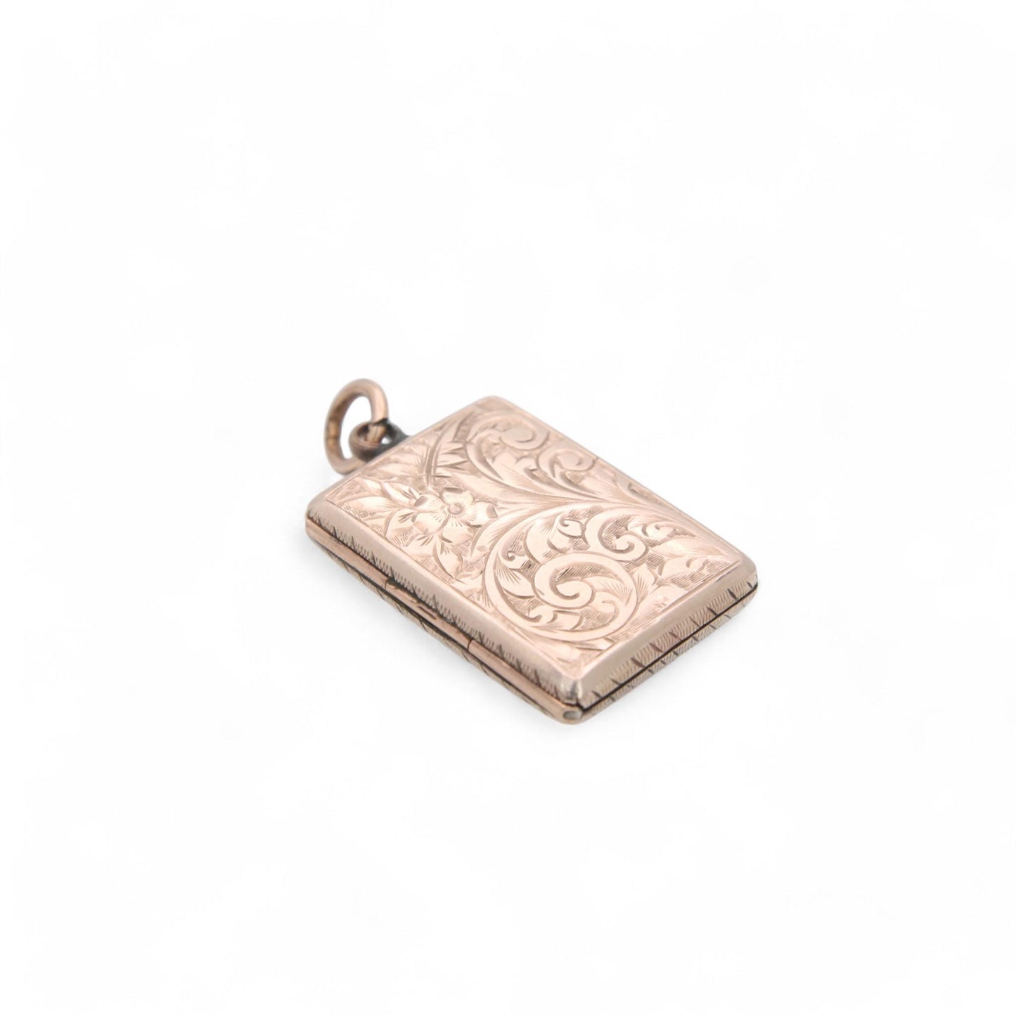 Antique 9ct Gold Chased Locket
