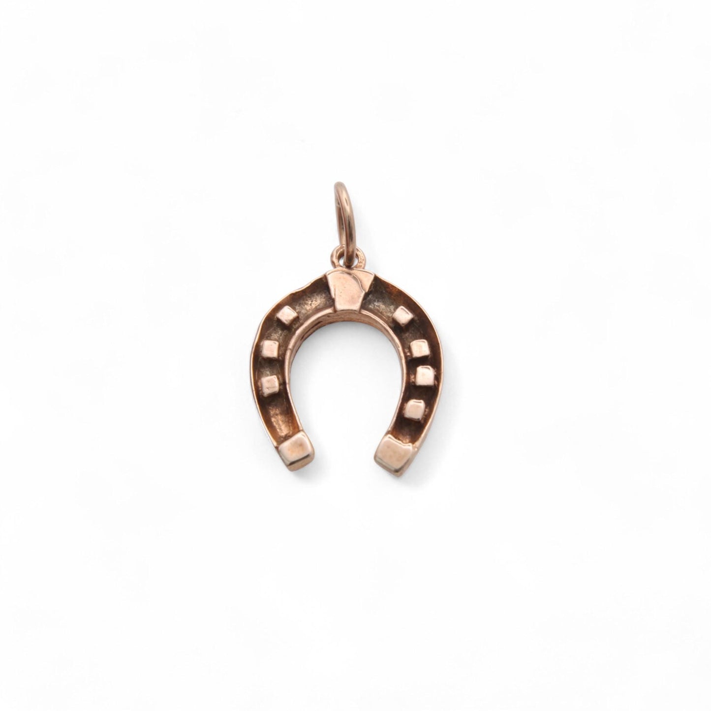 Vintage 9ct Gold Lucky Horseshoe Pendant