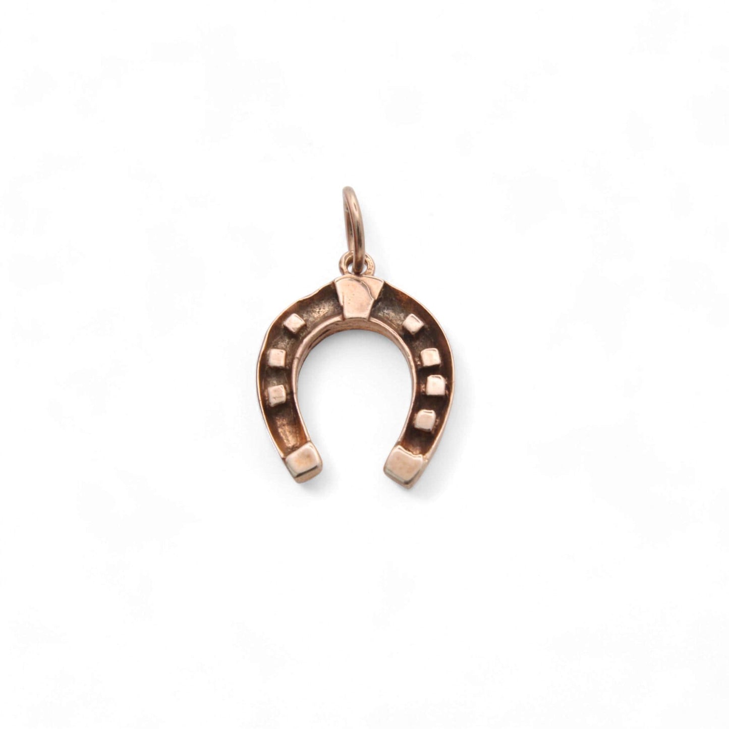 Vintage 9ct Gold Lucky Horseshoe Pendant