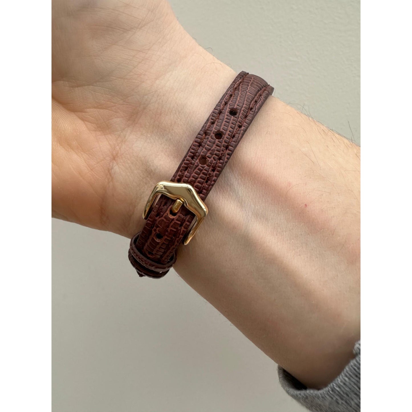 Vintage Tudor Rolex Ladies Automatic 9ct Gold Princess Date Watch